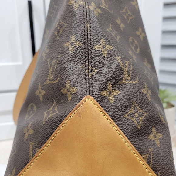💕CLASSIC Tote Bag Discontinued LOUIS VUITTON Cabas MEZZO Monogram - Picture 12 of 16